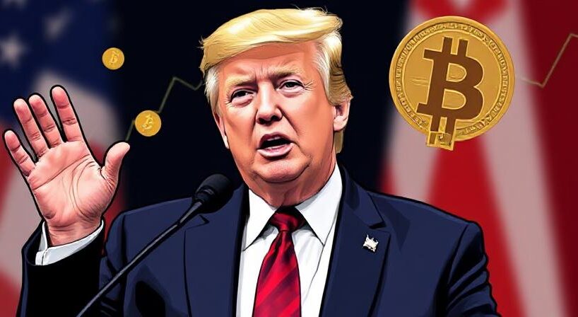 Trump Defends China Tariffs Despite Admitting They’re “Unsustainable” as Crypto Markets Tumble